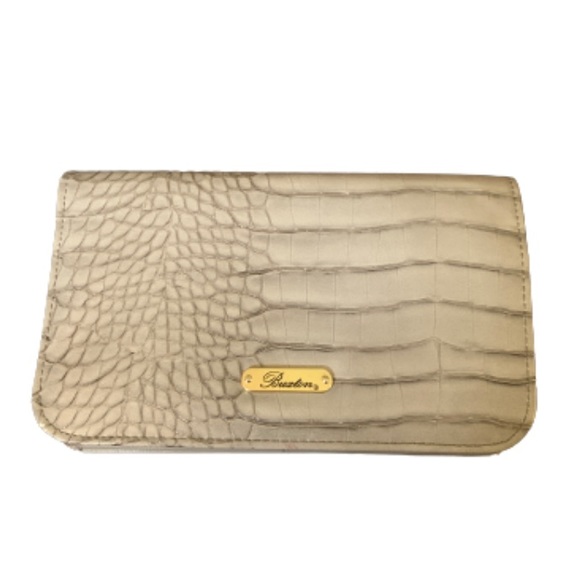 Buxton Handbags - 💛 Buxton Alligator Pattern Wallet / Wristlet